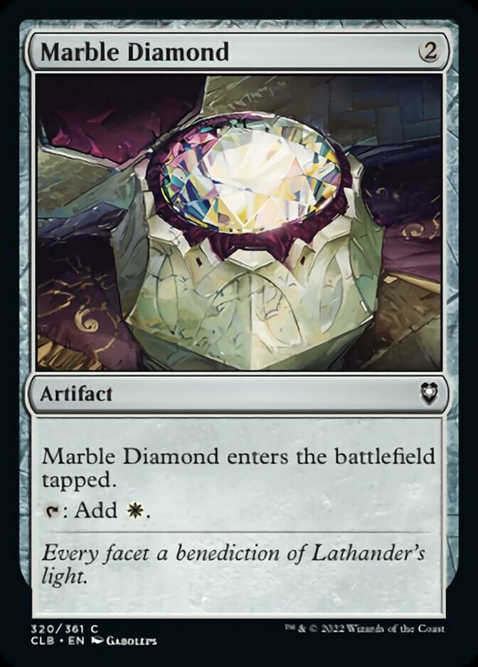 Marble Diamond [Commander Legends: Battle for Baldur's Gate] | Rook's Games and More