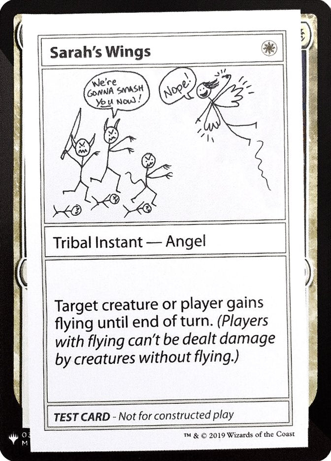 Sarah's Wings [Mystery Booster Playtest Cards] | Rook's Games and More
