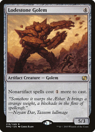 Lodestone Golem [Modern Masters 2015] | Rook's Games and More