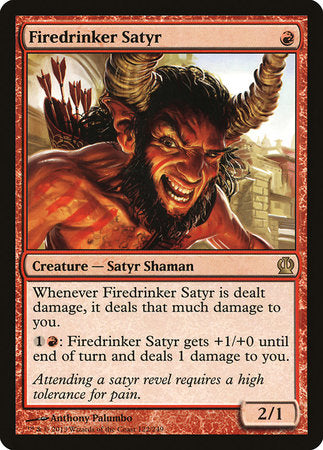 Firedrinker Satyr [Theros] | Rook's Games and More
