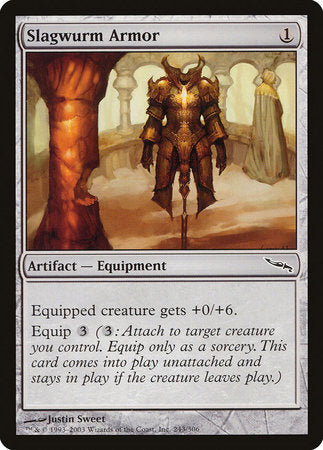 Slagwurm Armor [Mirrodin] | Rook's Games and More