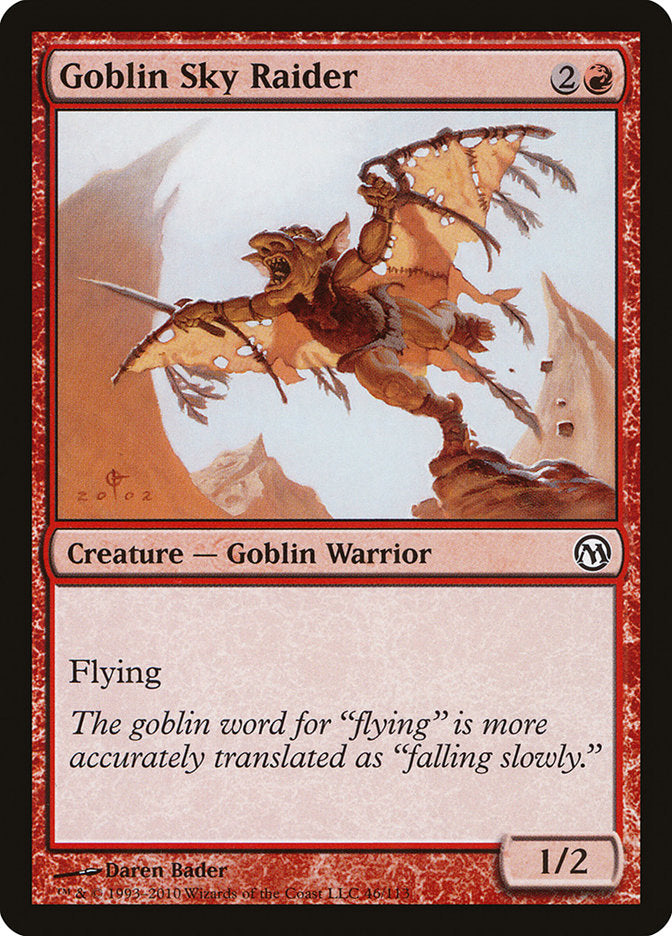 Goblin Sky Raider [Duels of the Planeswalkers] | Rook's Games and More