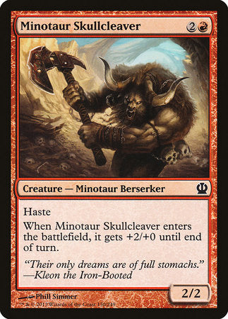 Minotaur Skullcleaver [Theros] | Rook's Games and More