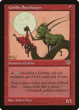 Goblin Soothsayer [Mirage] | Rook's Games and More
