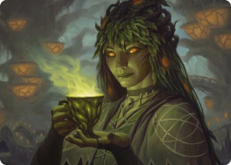 Dina, Soul Steeper Art Card [Strixhaven: School of Mages Art Series] | Rook's Games and More
