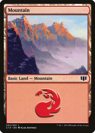 Mountain (332) [Commander 2014] | Rook's Games and More