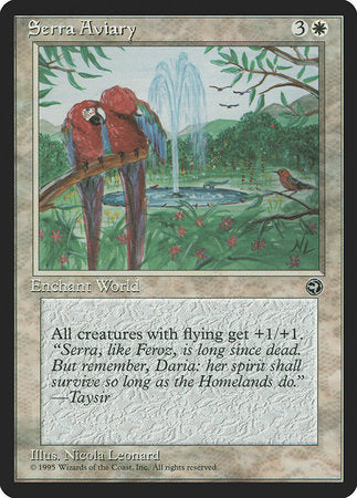 Serra Aviary [Homelands] | Rook's Games and More