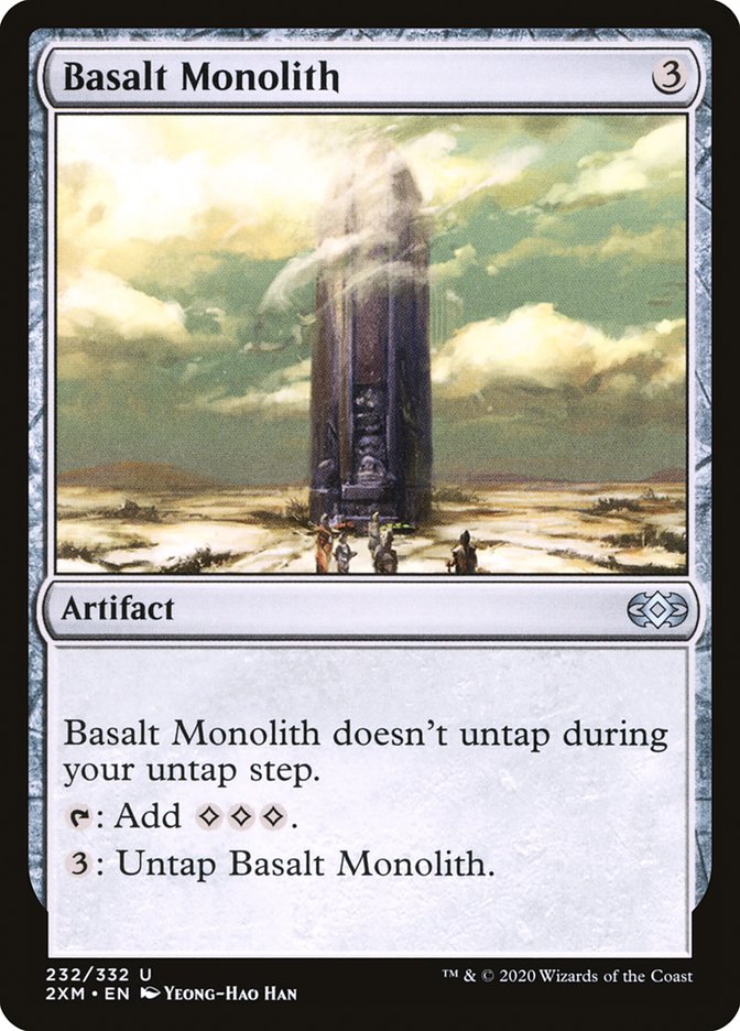 Basalt Monolith [Double Masters] | Rook's Games and More