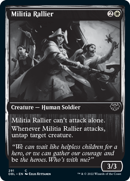 Militia Rallier [Innistrad: Double Feature] | Rook's Games and More