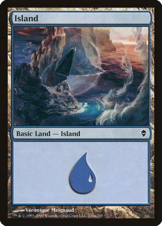 Island (236a) [Zendikar] | Rook's Games and More