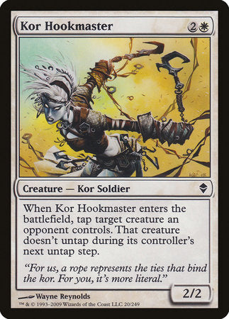Kor Hookmaster [Zendikar] | Rook's Games and More
