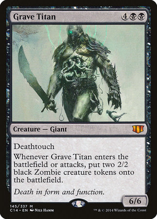 Grave Titan [Commander 2014] | Rook's Games and More