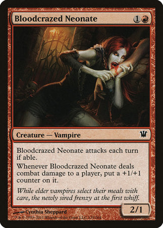 Bloodcrazed Neonate [Innistrad] | Rook's Games and More