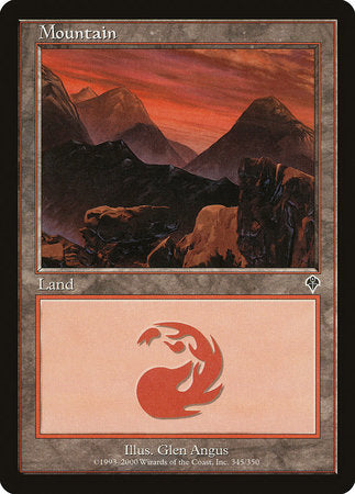 Mountain (345) [Invasion] | Rook's Games and More