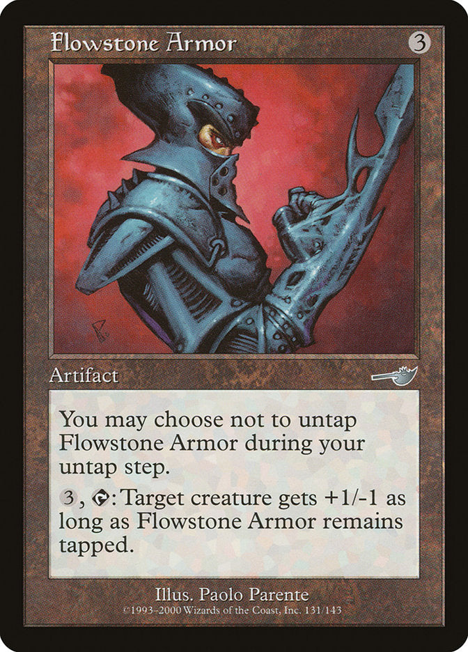 Flowstone Armor [Nemesis] | Rook's Games and More
