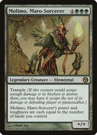 Molimo, Maro-Sorcerer [Duels of the Planeswalkers] | Rook's Games and More