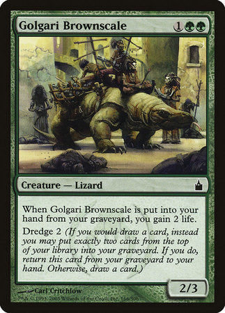 Golgari Brownscale [Ravnica: City of Guilds] | Rook's Games and More