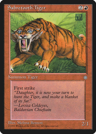 Sabretooth Tiger [Ice Age] | Rook's Games and More