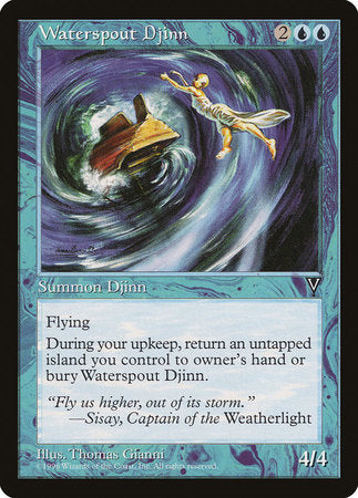 Waterspout Djinn [Visions] | Rook's Games and More