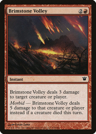 Brimstone Volley [Innistrad] | Rook's Games and More
