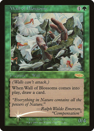 Wall of Blossoms [Friday Night Magic 2002] | Rook's Games and More