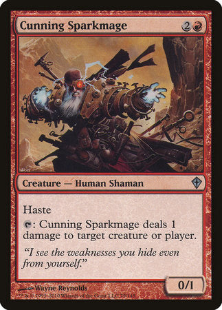 Cunning Sparkmage [Worldwake] | Rook's Games and More