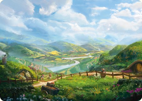 Plains Art Card [The Lord of the Rings: Tales of Middle-earth Art Series] | Rook's Games and More