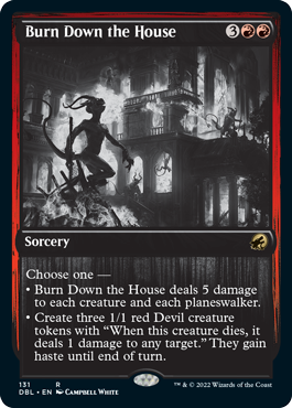 Burn Down the House [Innistrad: Double Feature] | Rook's Games and More