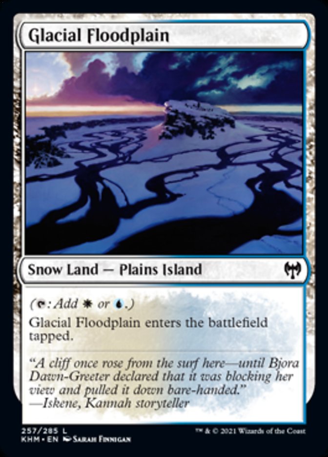 Glacial Floodplain [Kaldheim] | Rook's Games and More