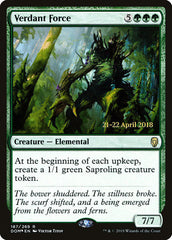 Verdant Force [Dominaria Promos]