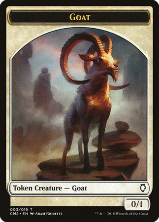 Goat Token [Commander Anthology Volume II Tokens] | Rook's Games and More