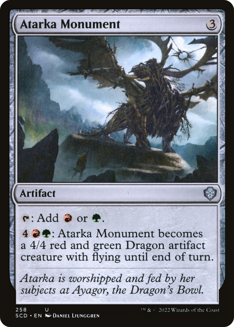 Atarka Monument [Starter Commander Decks] | Rook's Games and More