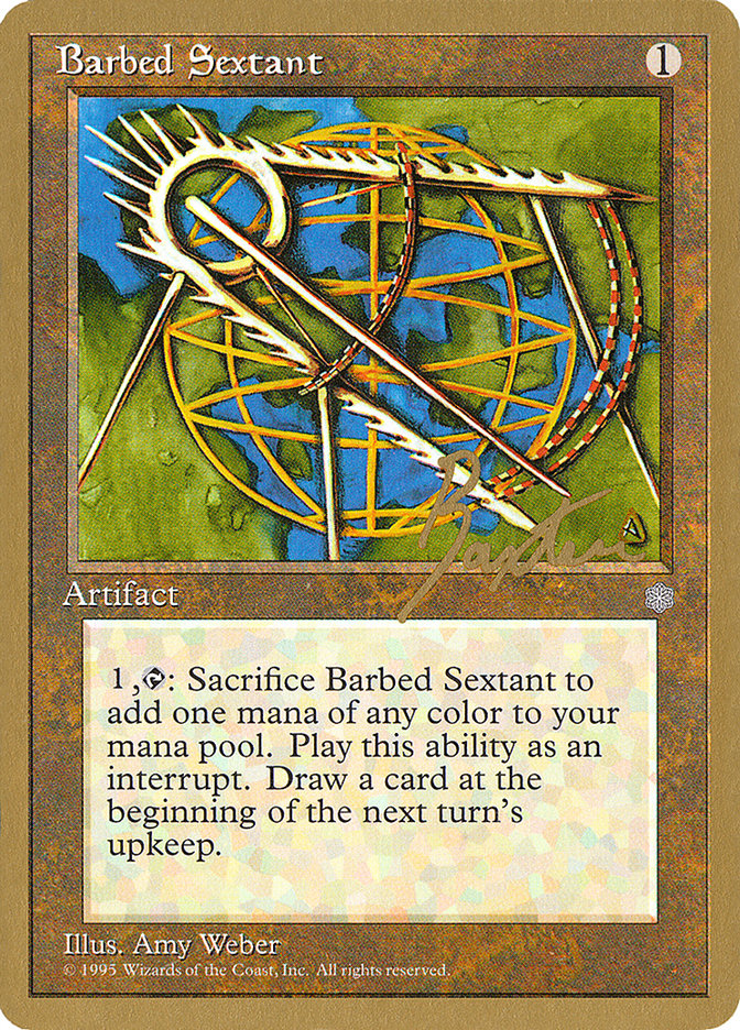 Barbed Sextant (George Baxter) [Pro Tour Collector Set] | Rook's Games and More