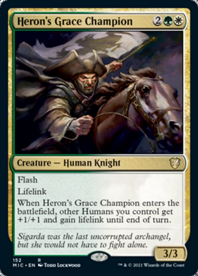 Heron's Grace Champion [Innistrad: Midnight Hunt Commander] | Rook's Games and More