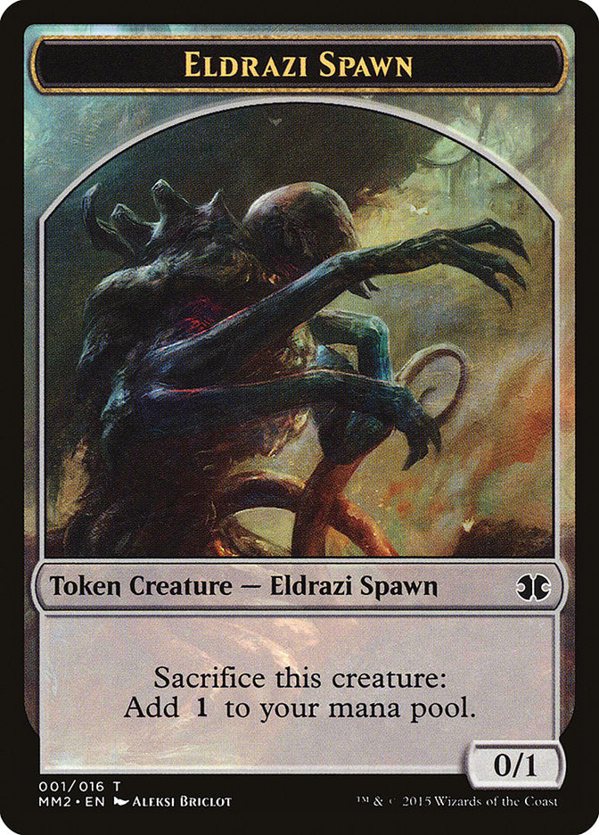 Eldrazi Spawn (001/016) [Modern Masters 2015 Tokens] | Rook's Games and More