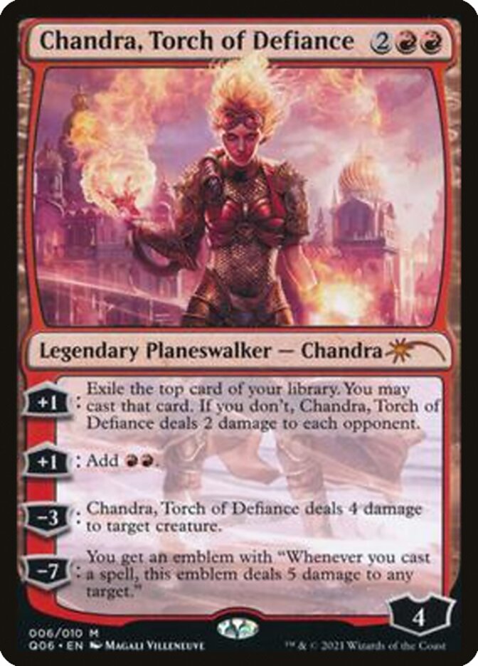 Chandra, Torch of Defiance [Pioneer Challenger Decks 2021] | Rook's Games and More