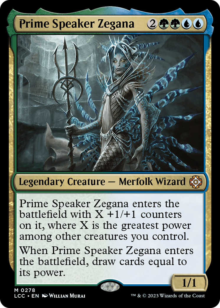 Prime Speaker Zegana [The Lost Caverns of Ixalan Commander] | Rook's Games and More