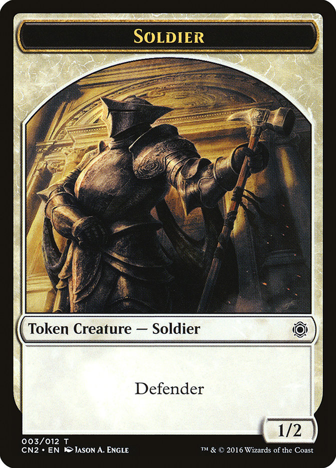 Soldier (003/012) [Conspiracy: Take the Crown Tokens] | Rook's Games and More