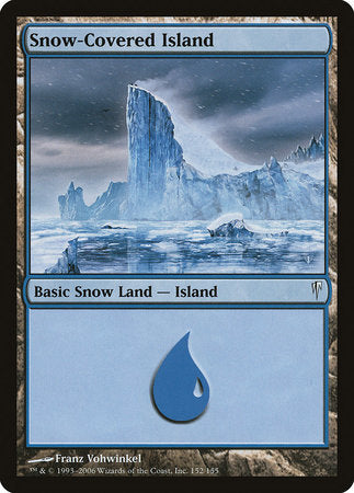 Snow-Covered Island [Coldsnap] | Rook's Games and More