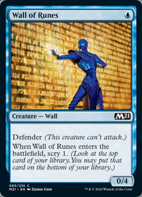 Wall of Runes [Core Set 2021] | Rook's Games and More