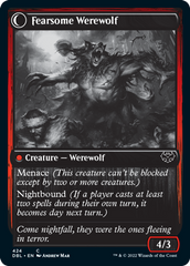 Fearful Villager // Fearsome Werewolf [Innistrad: Double Feature] | Rook's Games and More