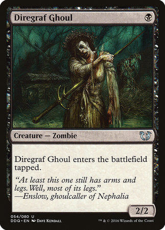 Diregraf Ghoul [Duel Decks: Blessed vs. Cursed] | Rook's Games and More