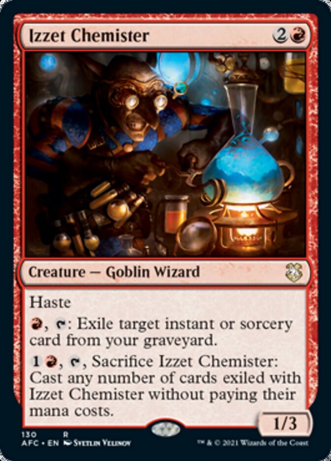 Izzet Chemister [Dungeons & Dragons: Adventures in the Forgotten Realms Commander] | Rook's Games and More