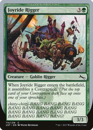 Joyride Rigger [Unstable] | Rook's Games and More