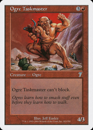 Ogre Taskmaster [Seventh Edition] | Rook's Games and More