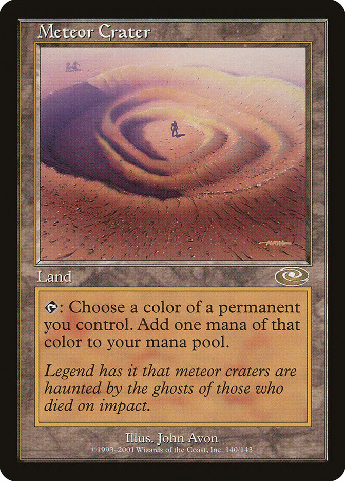 Meteor Crater [Planeshift] | Rook's Games and More