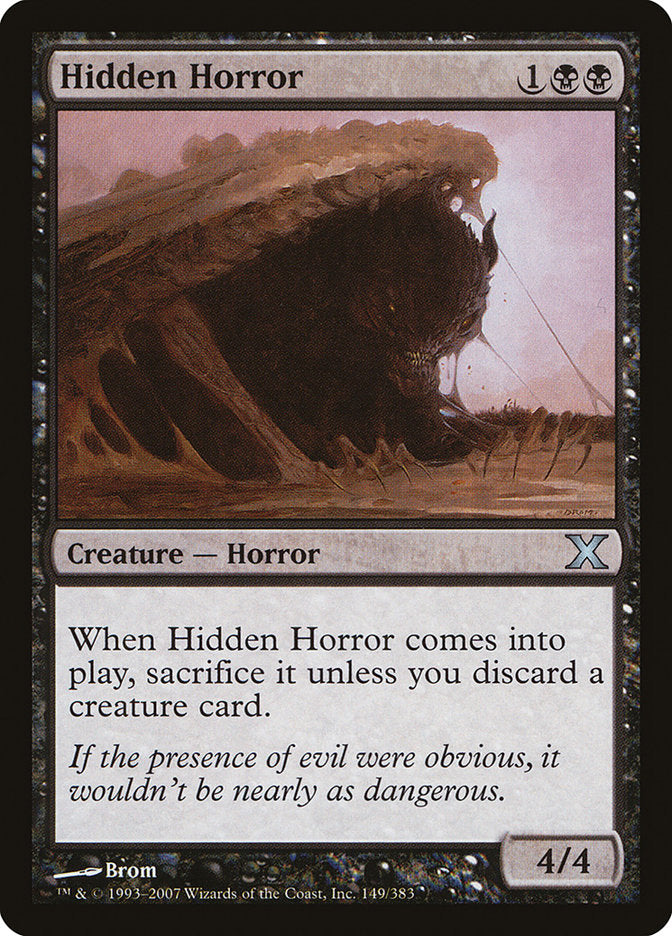 Hidden Horror [Tenth Edition] | Rook's Games and More