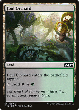Foul Orchard [Core Set 2019] | Rook's Games and More