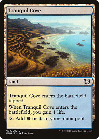 Tranquil Cove [Duel Decks: Blessed vs. Cursed] | Rook's Games and More