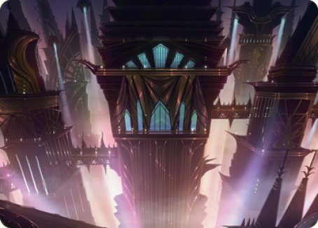 Skybridge Towers Art Card [Streets of New Capenna Art Series] | Rook's Games and More